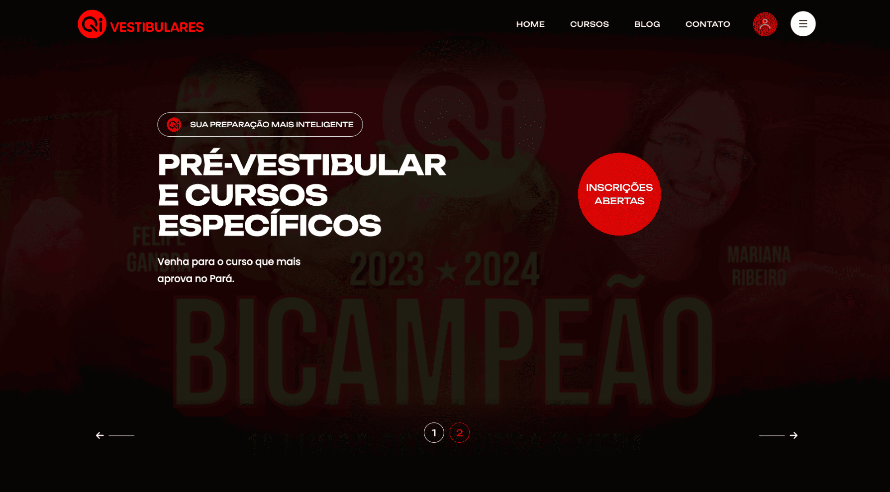 Website Qi Vestibulares