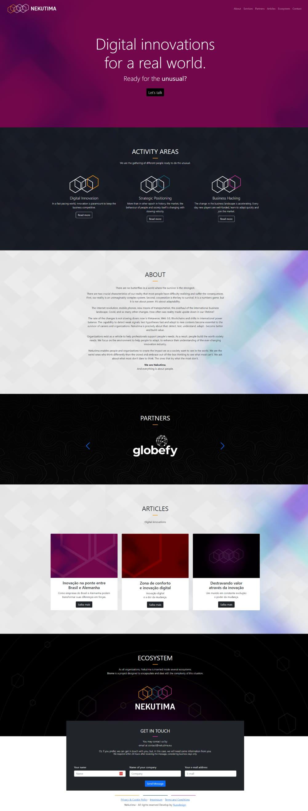 Website Nekutima